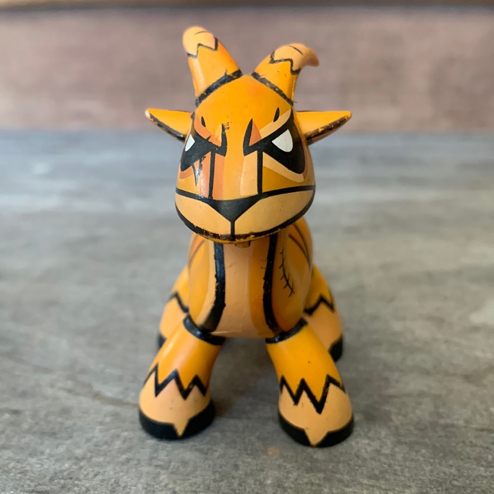 Kidrobot. Joe Ledbetter. Jled. Finders keepers  scape goat.